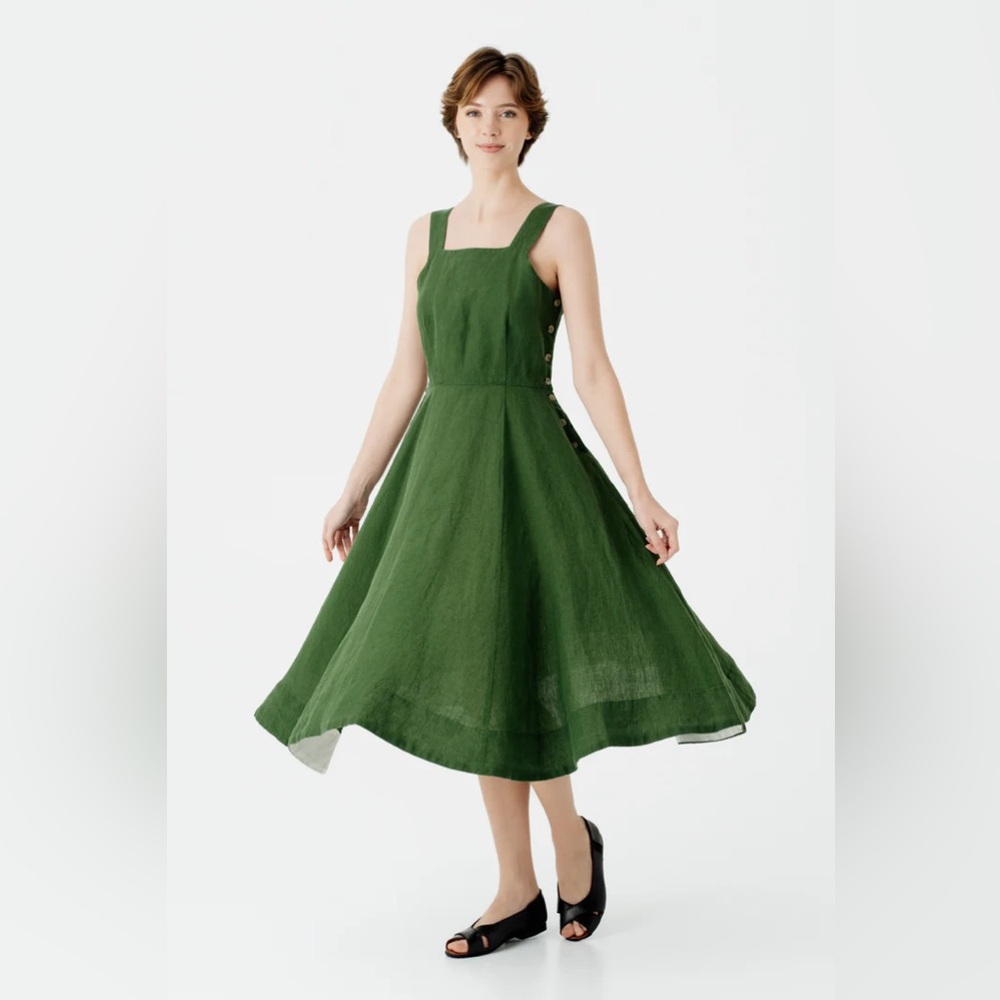 SON DE FLOR PINAFORE DRESS